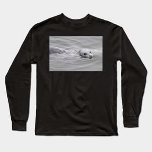 Cheeky Harbor Seal Winks at the Photographer Long Sleeve T-Shirt